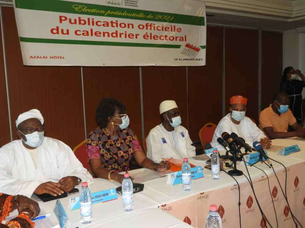 Présidentielles de 2021 au Bénin: Voici le calendrier électoral officiel adopté après consultations de toutes les parties